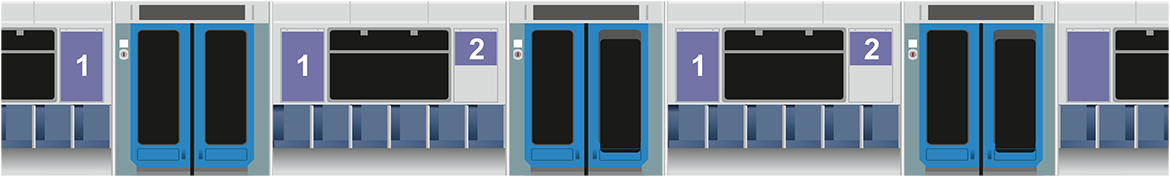 РЕКЛАМА В ВАГОНАХ Минск 2024